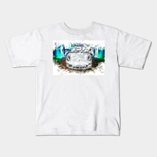 Cayman Porsche - Watercolour Kids T-Shirt